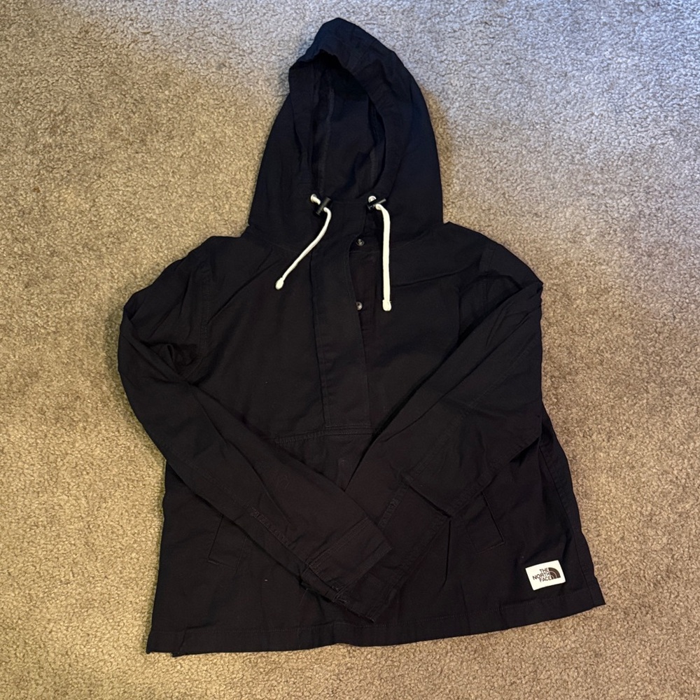 The North Face Black Hooded Utility Jacket